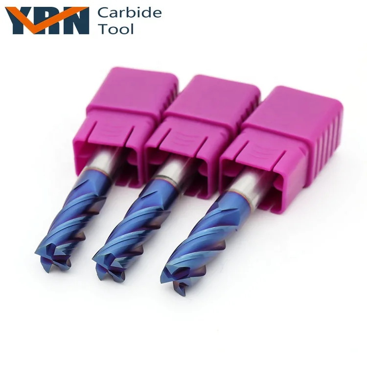 Top Picks Solid Carbide 4/6/8/10/12mm End Mill Cutter For Titanium & Heat-treated Steel