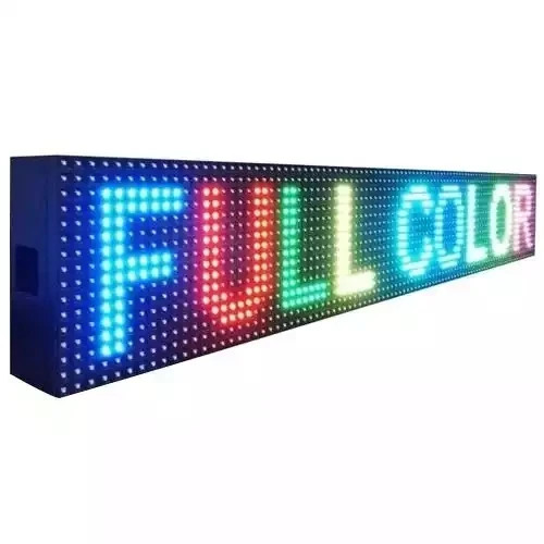 Outdoor Indoor Multi-language Supported led lamp led programming sign display  p10mm led moving  text sign led message display