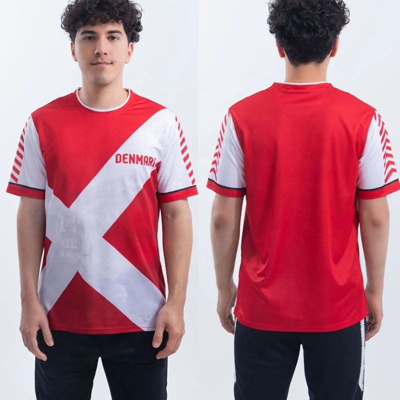 New Arriving 24/25 European Game Soccer Jersey Fans Version Demark Scotland Football Shirt Men Quick Dry National Team Jersey