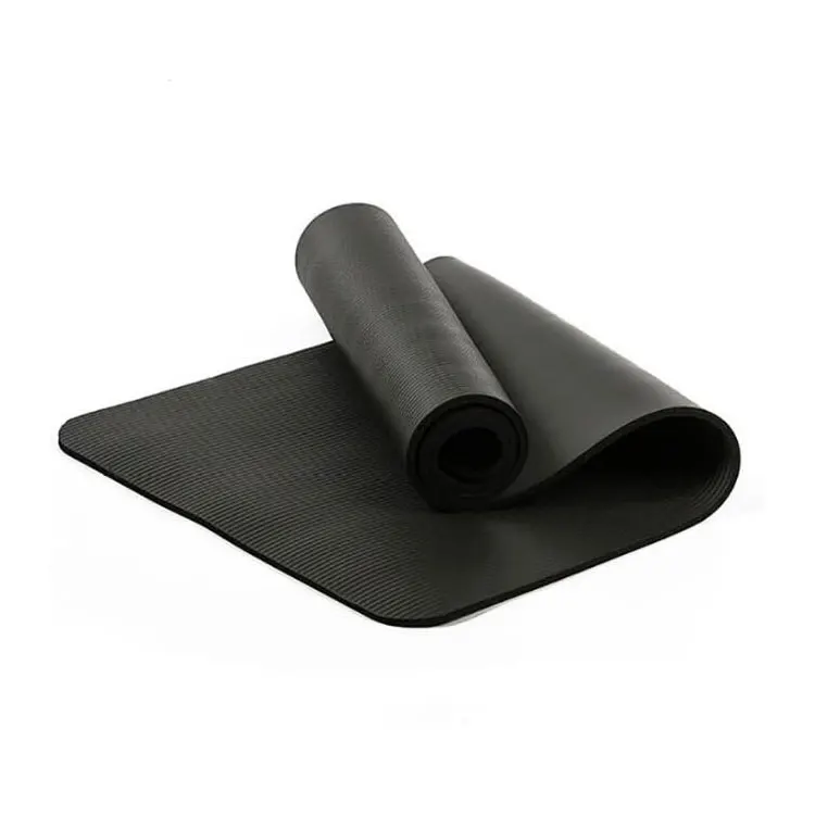 Hiker Anti-tear Thick Nbr Yoga Exercise Fitness Mat With Carry Strap Factory Supplied Eco-fiendly