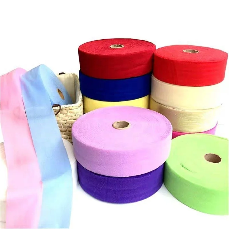 custom 42mm polyester soft cloth fabric tape binding tape roll webbing for quilt mattress sofa