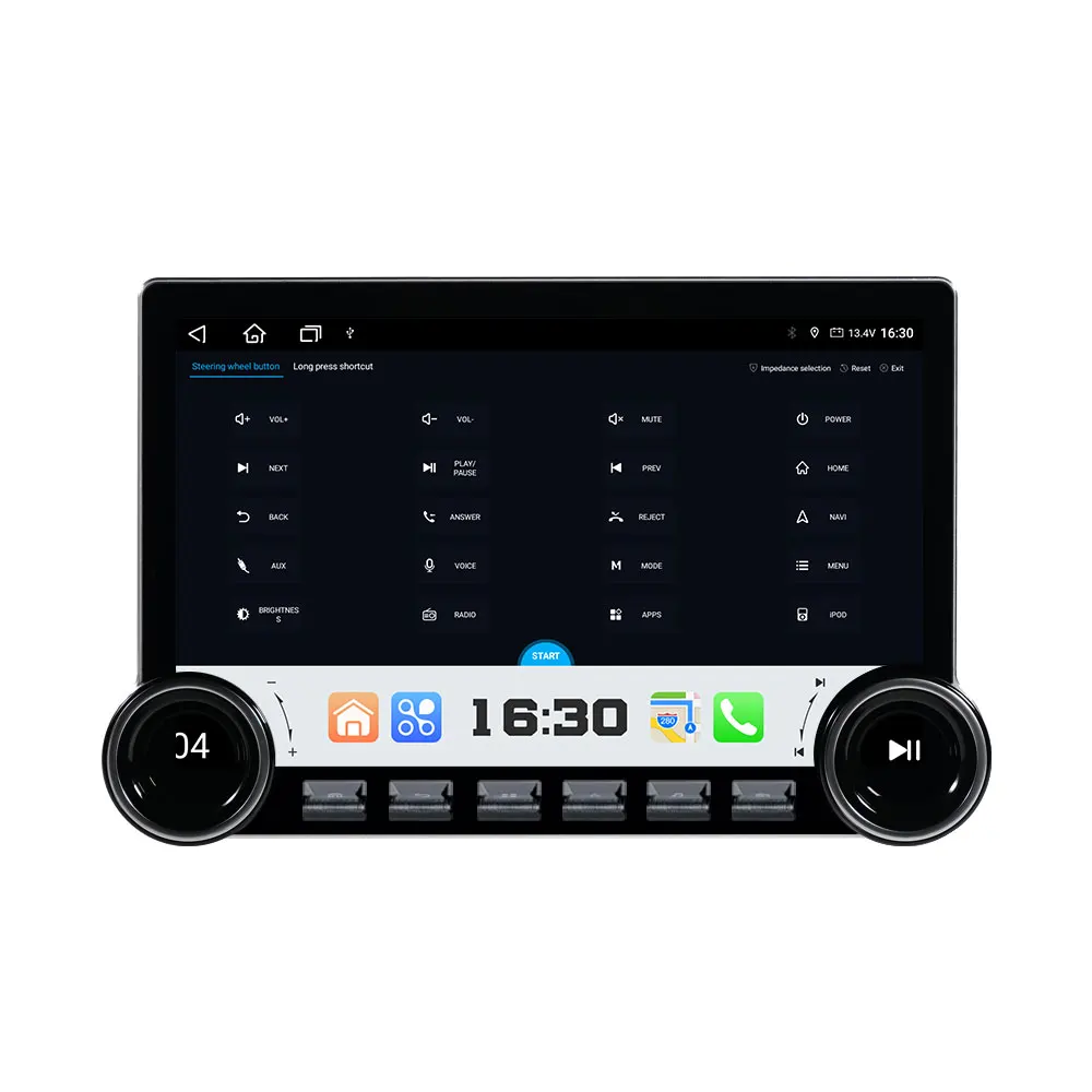 11 5 дюймов Универсальный Алмазный 2k carplay android плеер экран для eclipse cross fortuner 4runner nissan isuzu автомобили