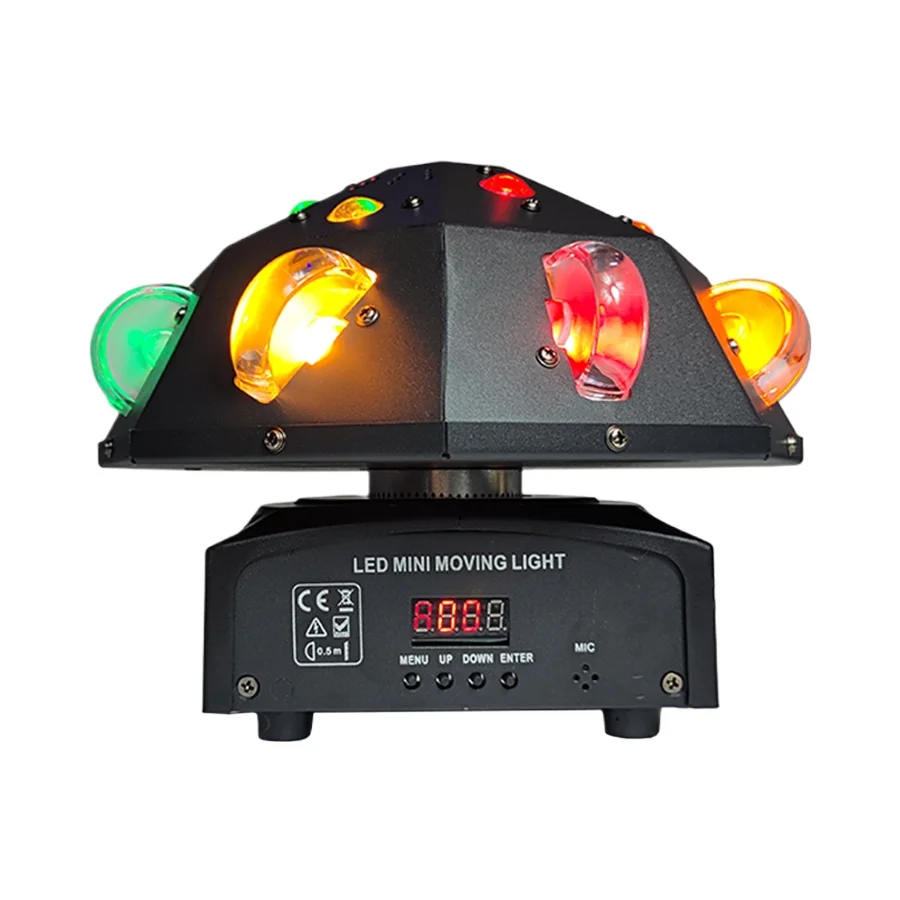 HOT led stage light rgbw 4in1 LED full Colorful mushroom laser light moving head lights