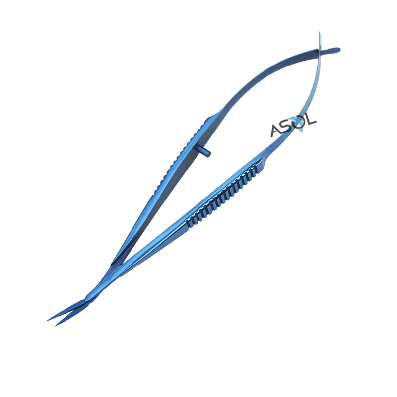 High quality ophthalmic instruments micro surgical scissors vannas capsulotomy scissors