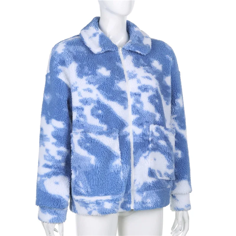 
2021 Hot sale Plus Size Fashion Print Winter Coat For Women 