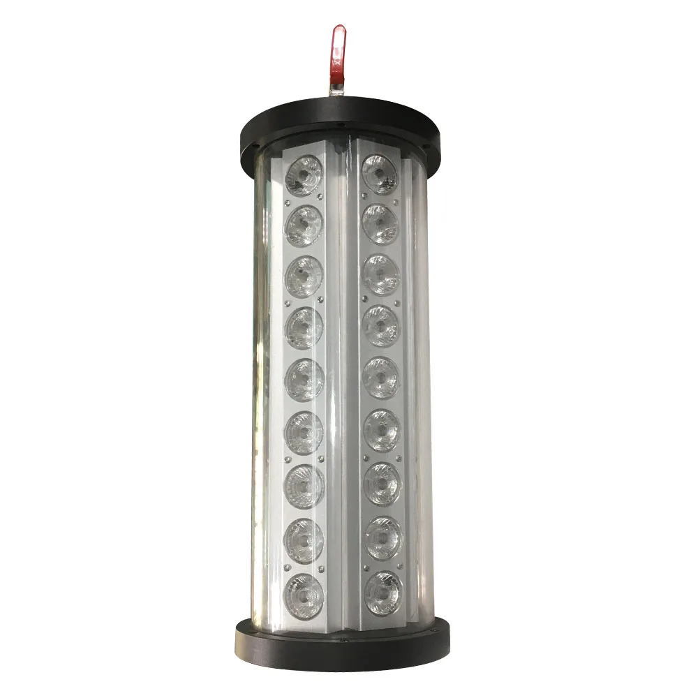 Подводная Светодиодная лампа для рыбалки, морская док-станция, освещение для лодки