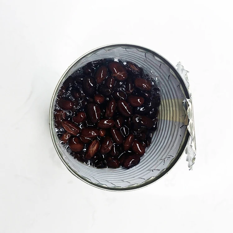 Wholesale tasty 400g canned organic black beans good quality salt canned food