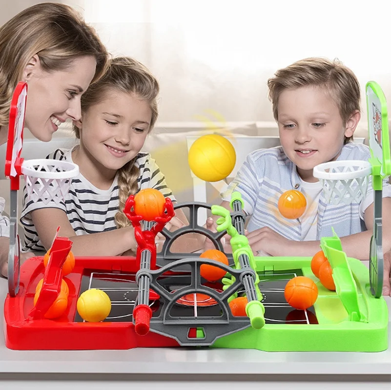 Newest 2 players battle board girls boys table basketball desktop finger game toys for kids