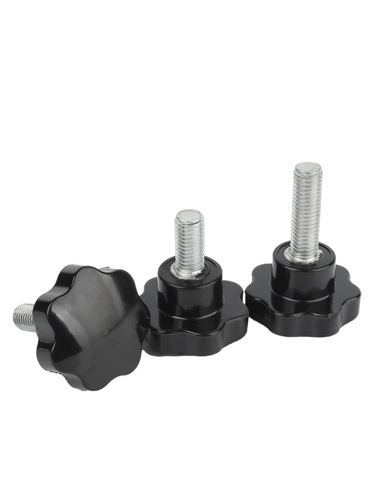 Fast Delivery Star Bakelite Head Knobs Plastic Knob Ball Plum Handle Pentagram Screw Plasticthumb