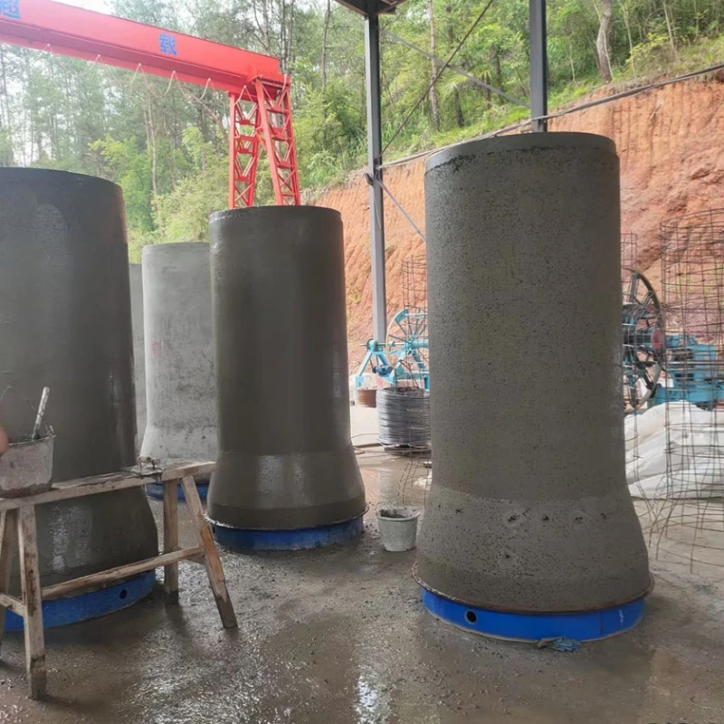 Reinforced Concrete Pipe Casting Machine for Making Concrete Pipes