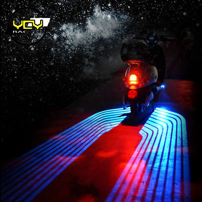 Лидер продаж, комплект из 2 предметов, с жесткими защитными Электронный Led Para Moto светодиодные фонари для мотоцикла система освещения мотоцикла задний фонарь