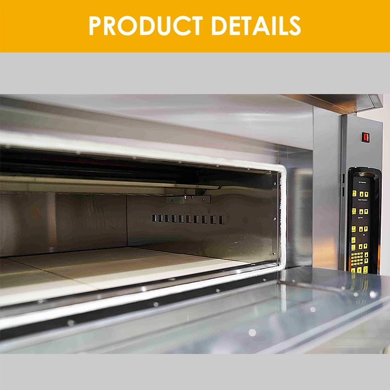 Golden Chef Bakery Equipment Professional Bread Baking Machine Gas / Electric Oven Commercial Convection Oven Pizza Oven