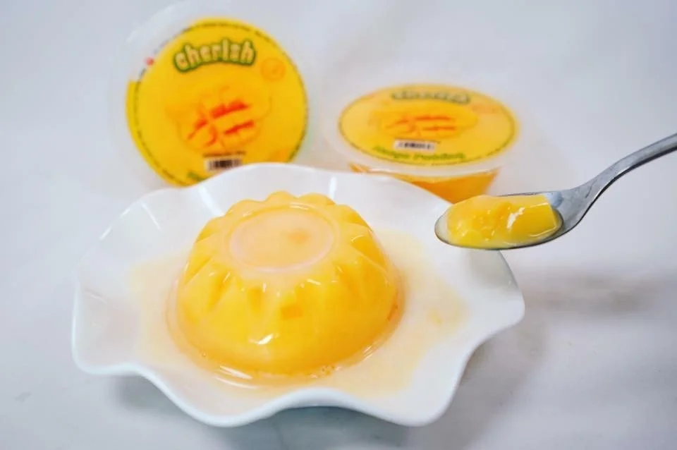  Вкусная манго желе пудинг Чашка Поднос Cherish фирменный мешок 405 грамм для