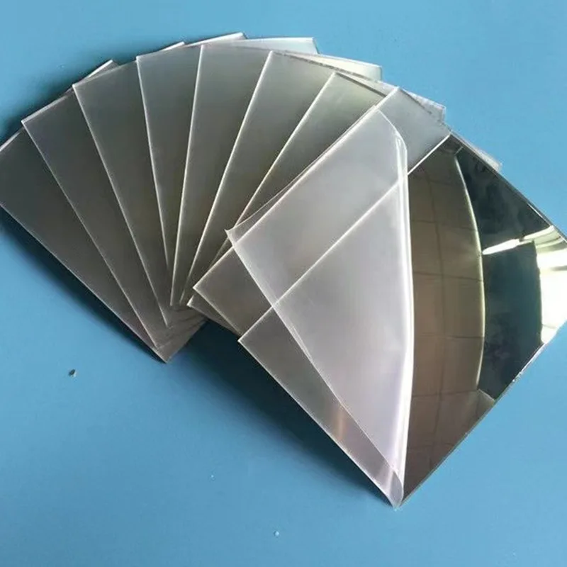 Wholesale 3mm 4x8 Rose Gold Black Silver Golden Grey Perspex Mirror Plastic Flim Acrylic Mirrored Sheet