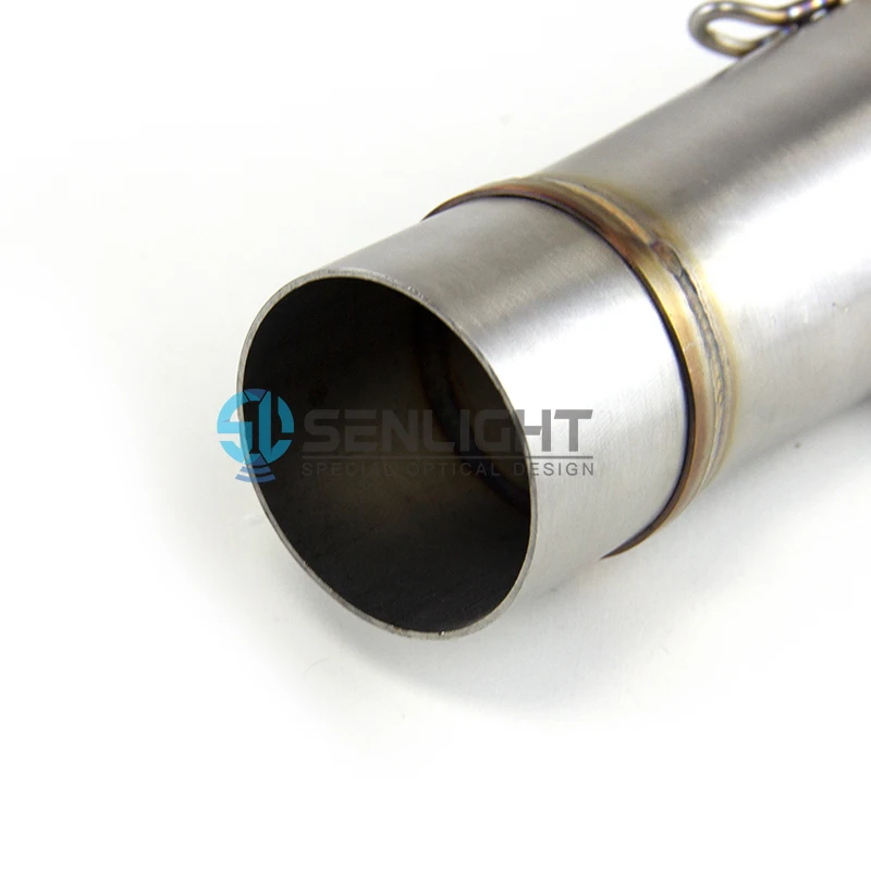 Motorcycle Stainless Steel Exhaust Midpipe Middle Pipe Link Connect Adapter For KAWASAKI NINJA 400 z400 2021