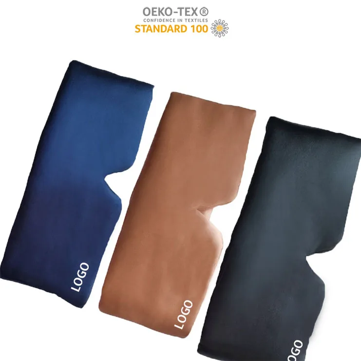 100% чистый шелк Блэкаут повязка на глаза Мягкая дышащая толстая подкладка широкая Шелковая Маска для сна