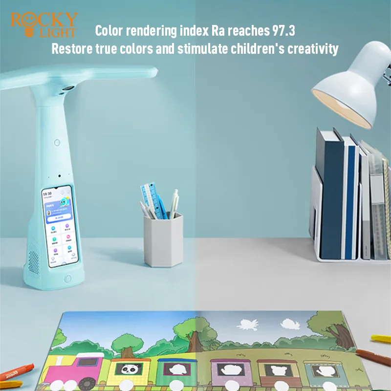 Intelligent eye protection learning desk lamp