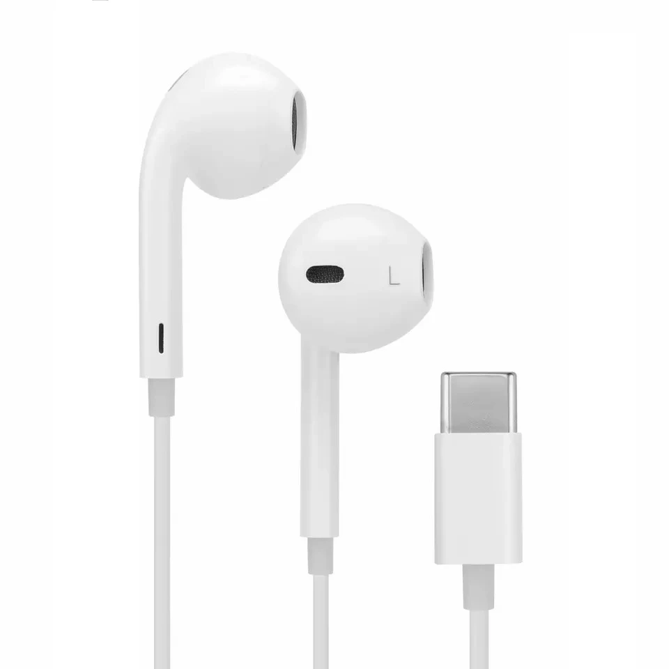 MODORWY high quality best bass handfree headset with Type-C wired earphone Good Quality Factory Directly RTS For Mic Earphone