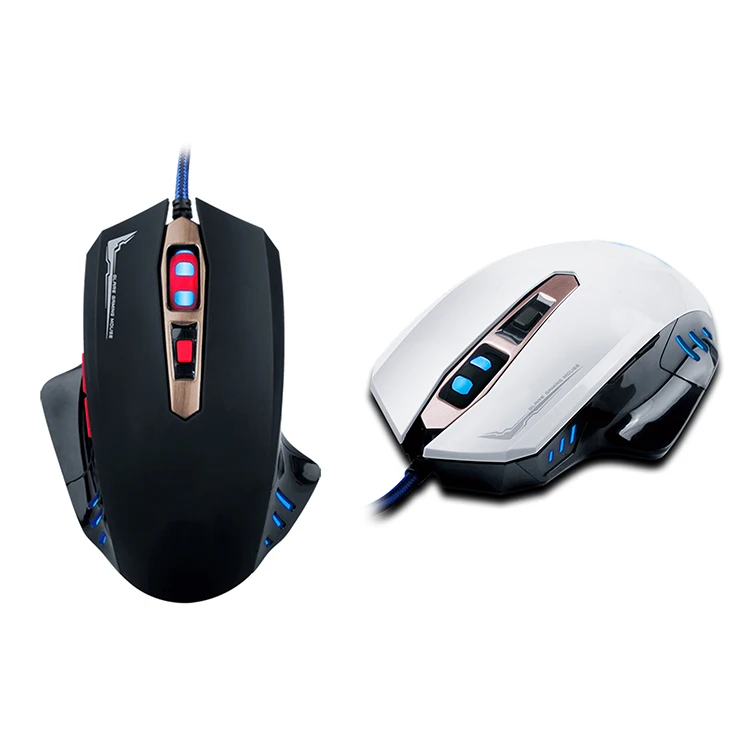 2021  Custom Logo Ergonomics Computer USB Receiver Wire Gaming Mouse