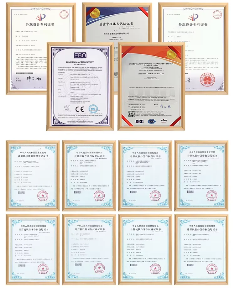 365nm 324W 32*36mm 48-54W/cm2 120deg SMD COB UV Lighting Board COB UV LED Module 10W Power 12mm UV Inspection Photocatalysis