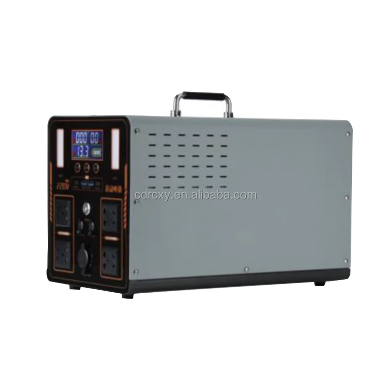 C2000 Home & Outdoor Portable Solar Generator Lifepo4 Battery Power Station Backup Home Solar Power Station