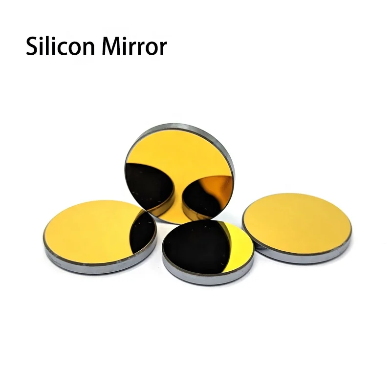 Gold Coated Dia 19.05mm Co2 Laser Optical Si Mirror Reflective Mirror for CO2 Laser Head Cutting Engraving Machine