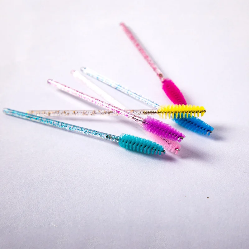 50pcs/bag disposable crystal mascara brush Mascara wand applicator