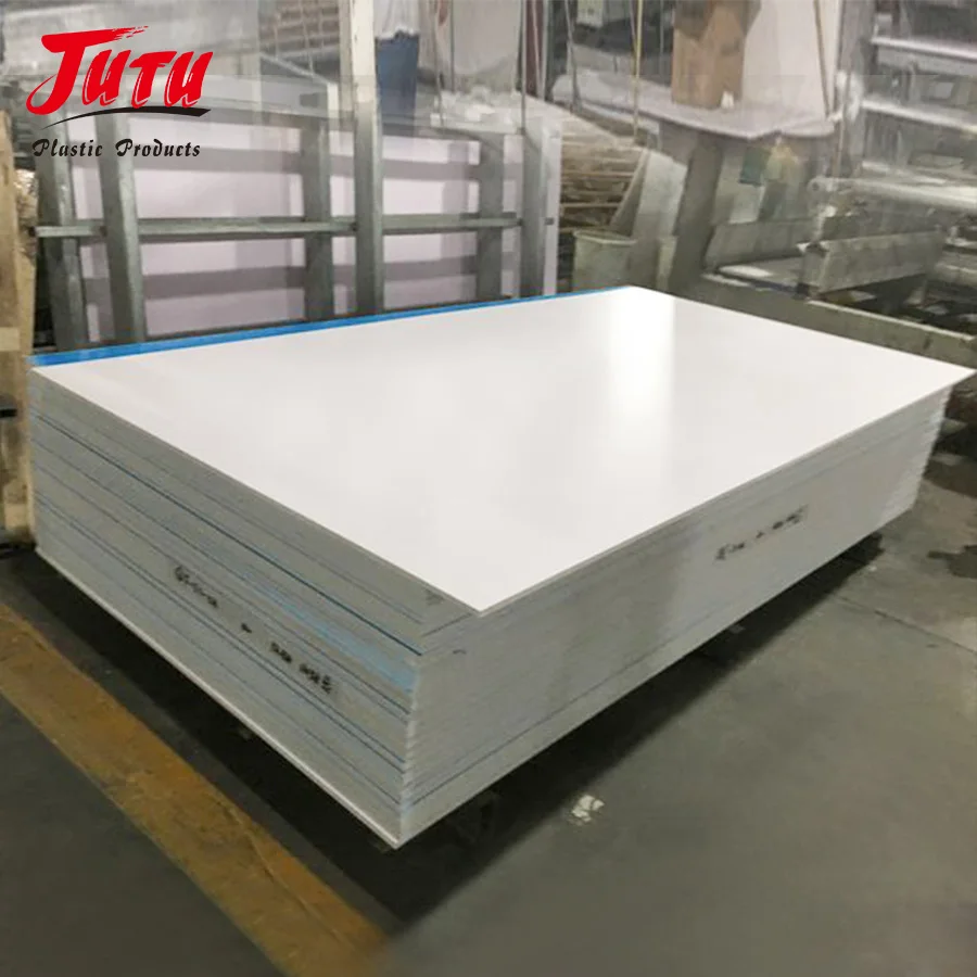 JUTU Customized Color Trim Board Lightweight PVC Foam Board Waterproof Expanded PVC Sheet
