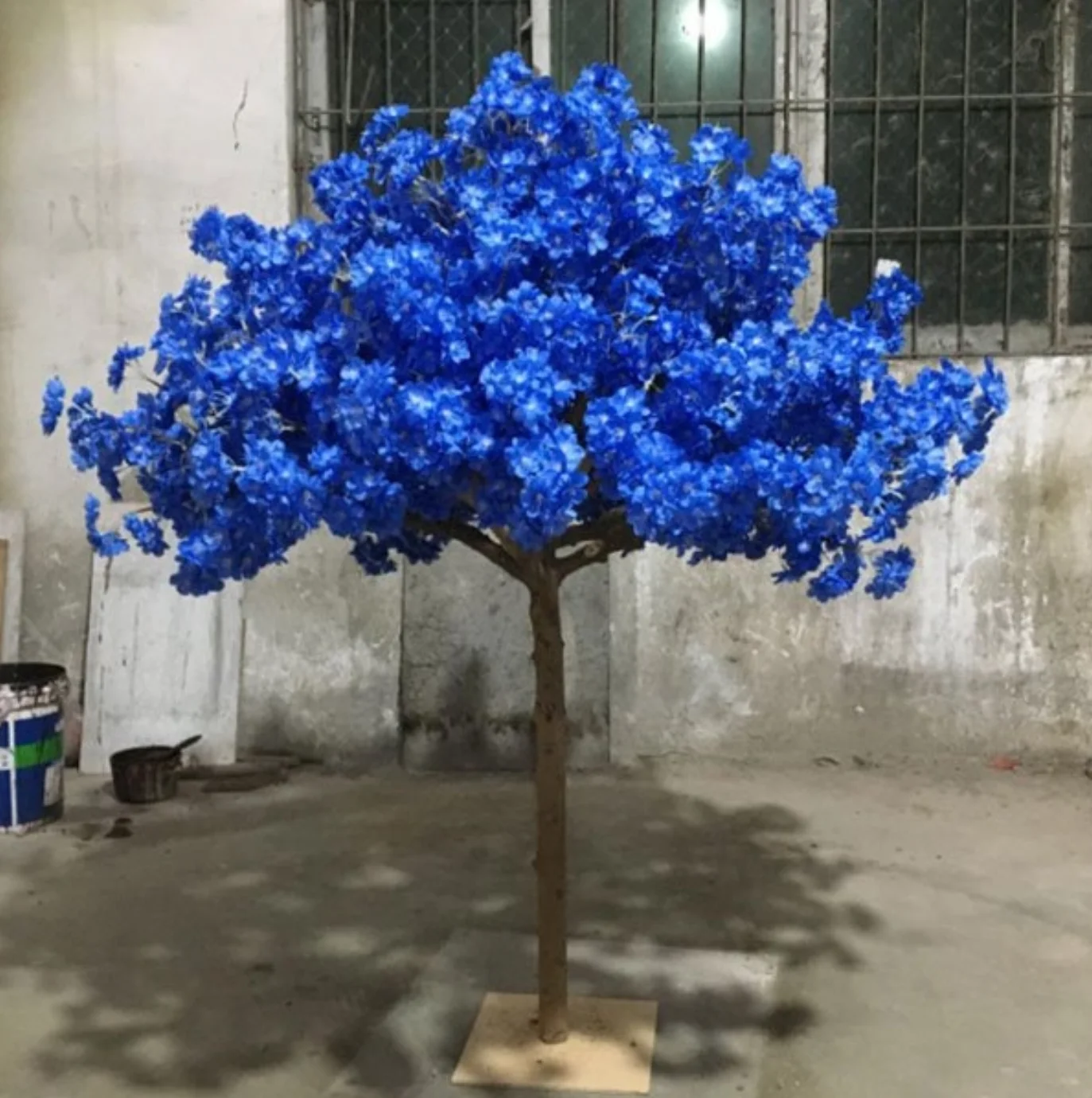 Handmade Realistic Fiberglass Artificial Trees Japanese Artificial Cherry Blossom Tree For Event And Interior Decoration