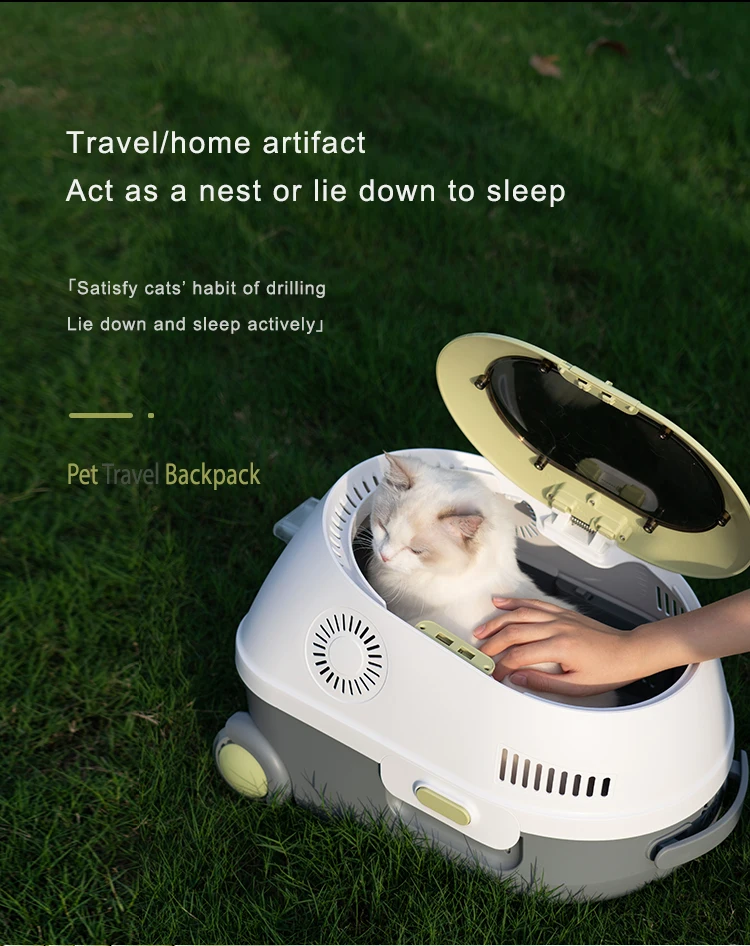 Portable Eva Pet Dog Puppy Cat Foldable Carrier Carrying Bag Cage Tote Handbag