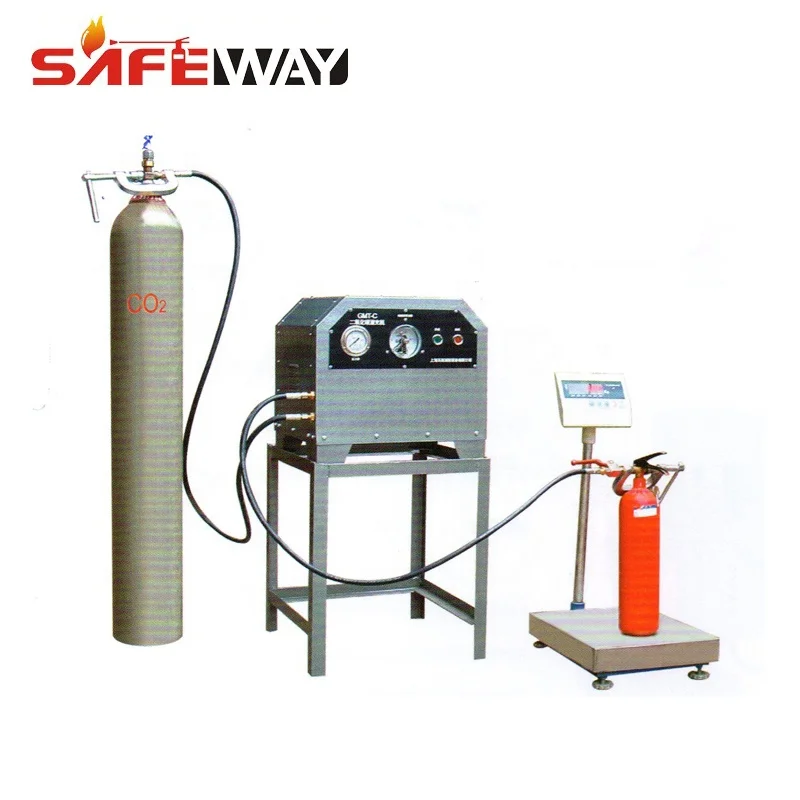 CO2 Filling Machine CE Approved Fire Extinguisher Refilling Machine CO2 Gas Filling Machine