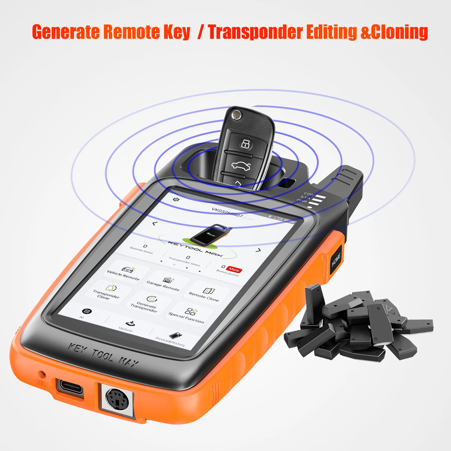 Xhorse VVDI Key Tool Max без MINI OBD key tool программатор создания транспондера подключения