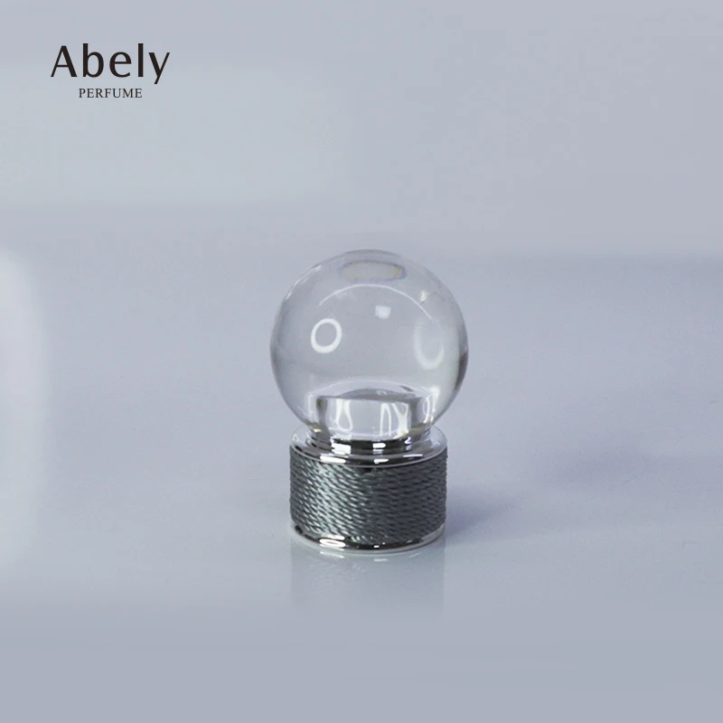 New trendy stylish decorative crystal surlyn perfume bottle cap FEA15 crimp perfume cover