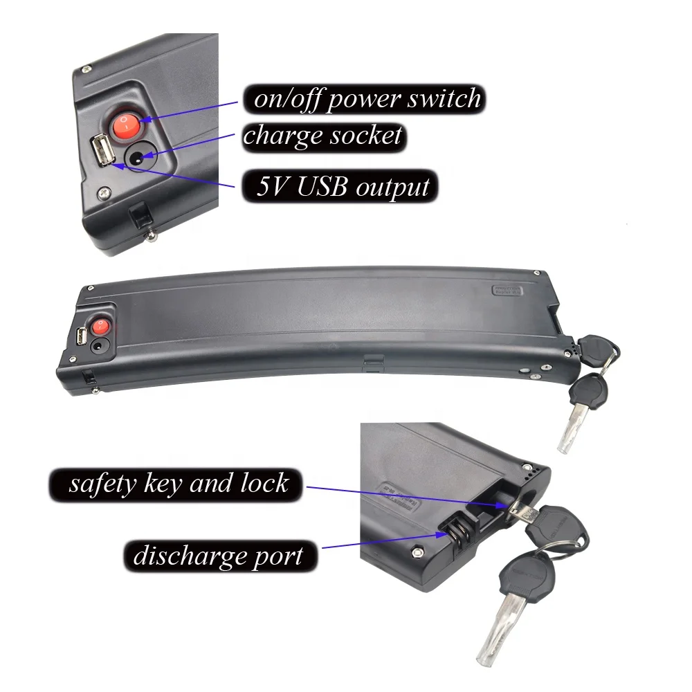 36V 7.8Ah 250W EG Vienna 250 Folding Electric Bike Battery 36V 9Ah 9.6Ah Richbit Motiv Stash 350W Foldable Ebike Battery