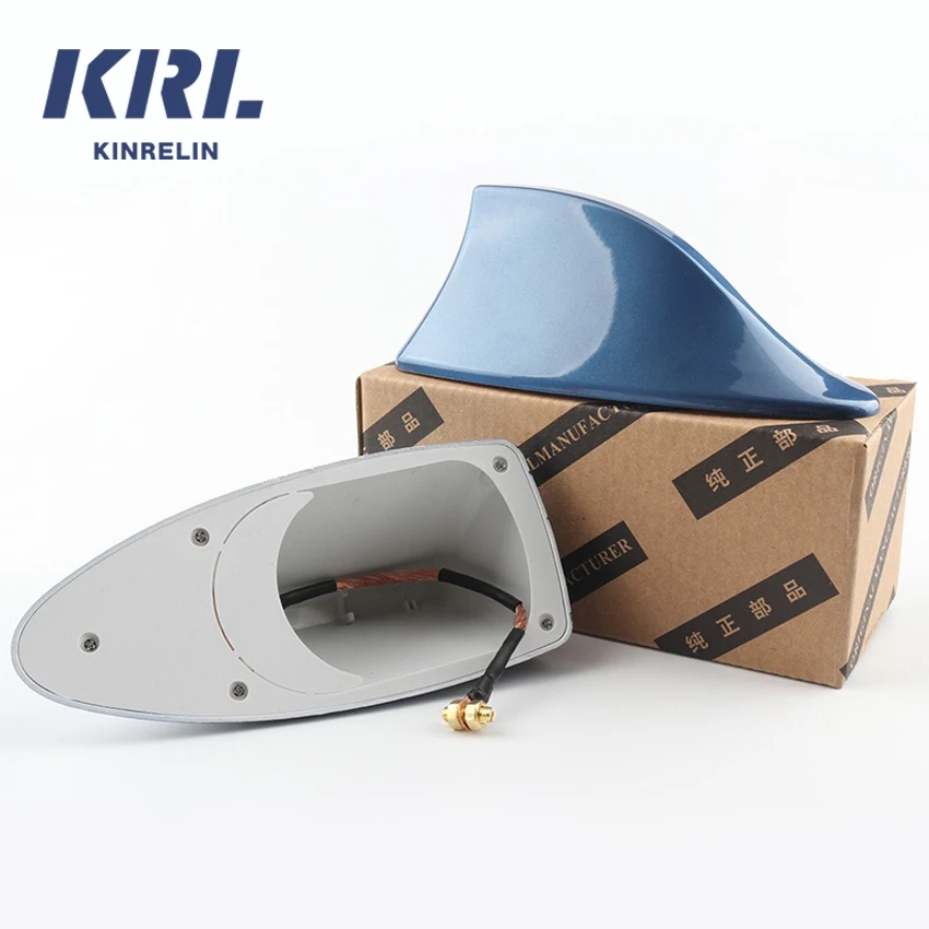 Car Accessories Vehicle Van Roof Shark Fin Shape Radio Aerial Antenna Decoration