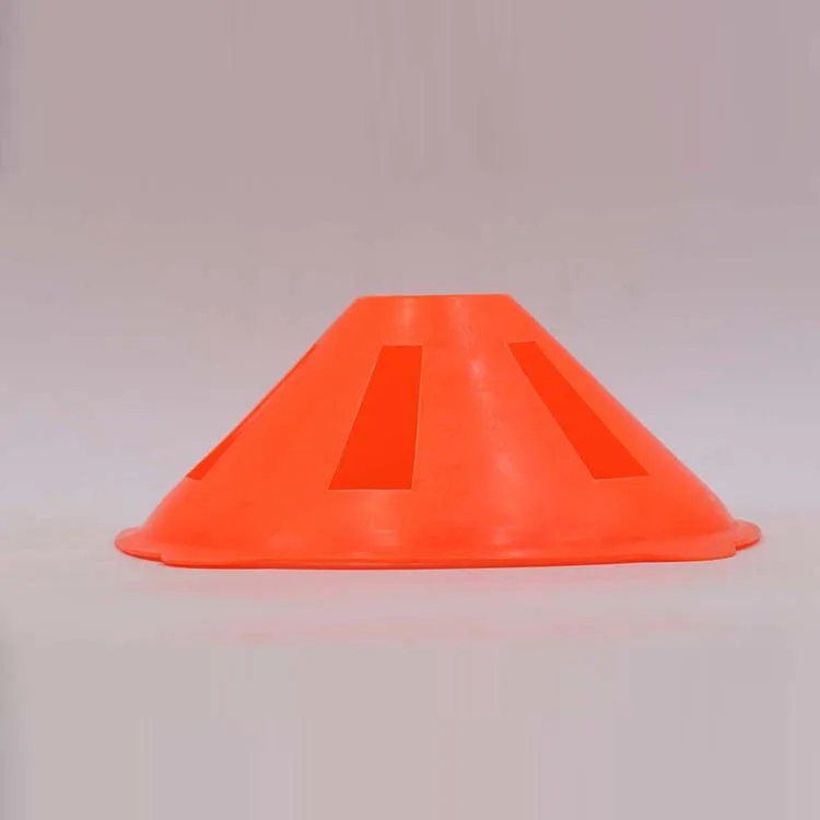 Hot Sale Plastic Hollow Football Cones Hollow Windproof Soccer Cones