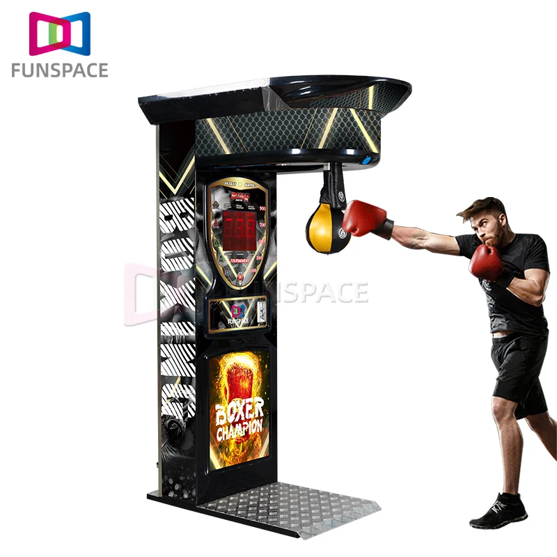 Funspace развлекательные монетные игры боксерская машина Ultimate maquina de boxer электронные билеты