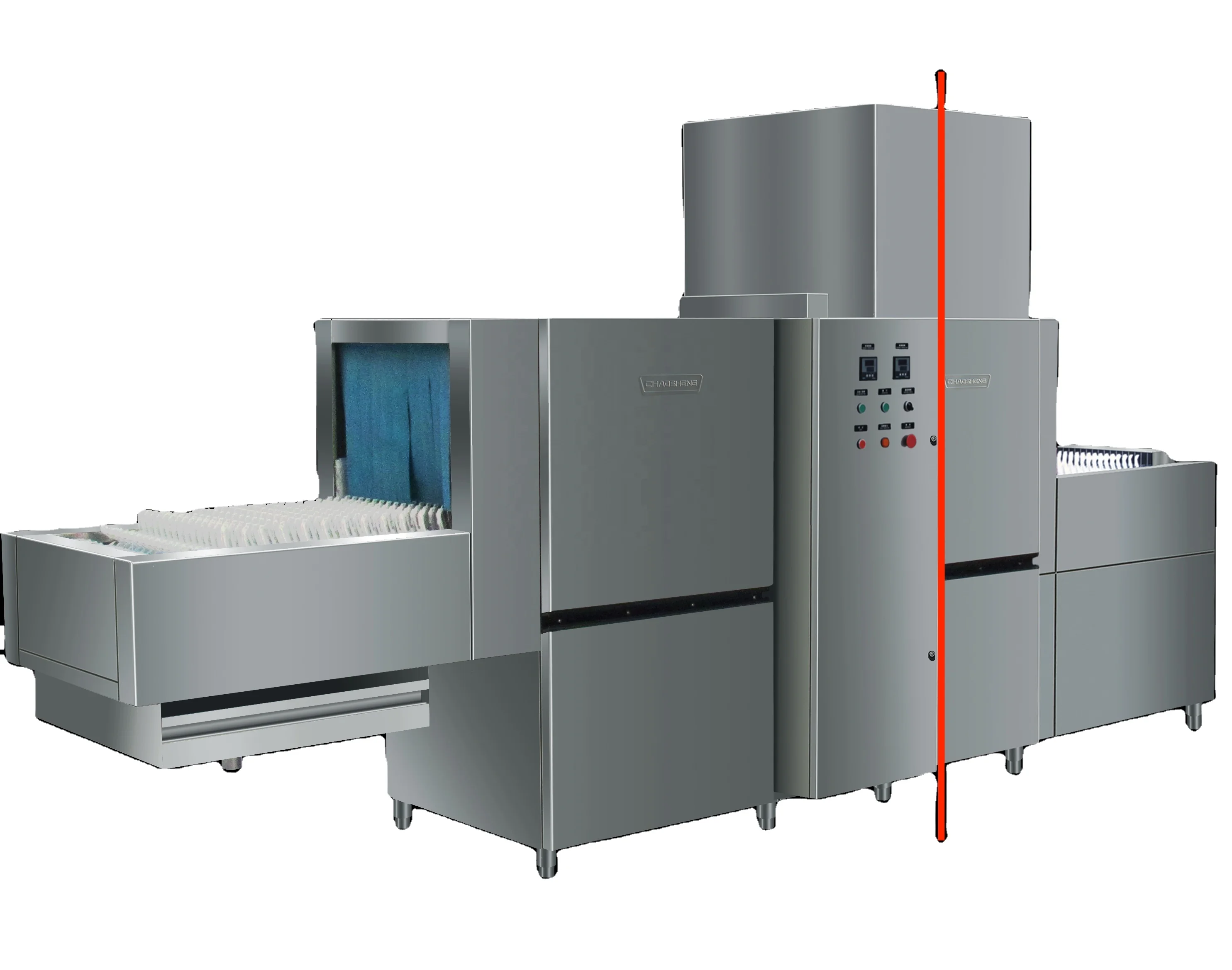 Commercial Automatic Smart Conveyor Dish-Washing Machine For Home