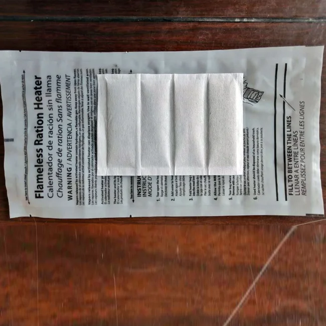 Safe and Pollution-Free Portable MRE Food Heating Kit From Chinese Manufacturer