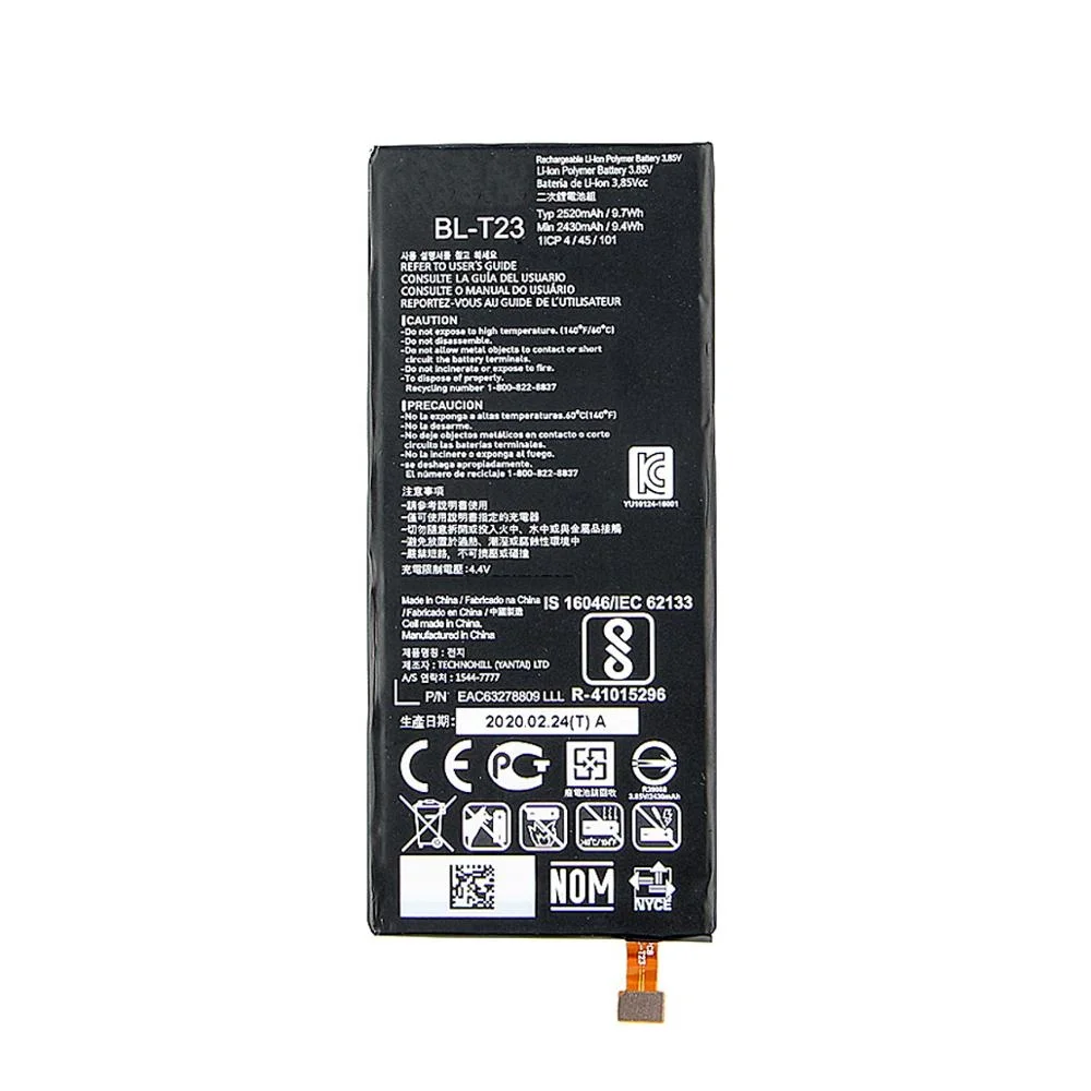 2430mAh BL-T23 BLT23 BL T23 Rechargeable li-ion polymer Battery For LG X Cam X-Cam X Cam K580 K580Y F690 K580DS Batteries