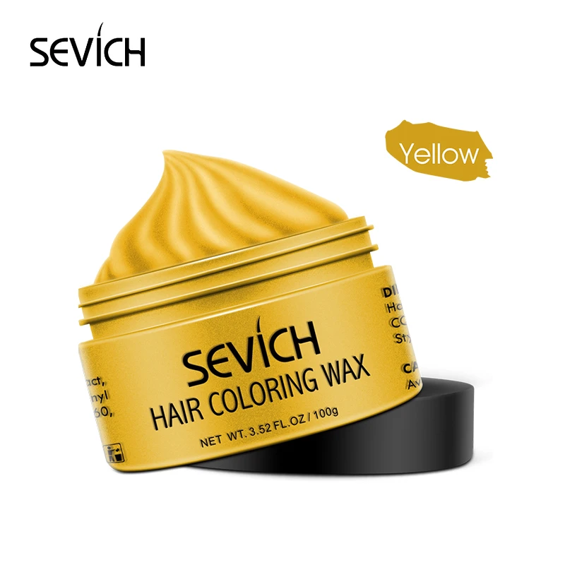 China wholesale free sample 100ml yellow hair color dye mud