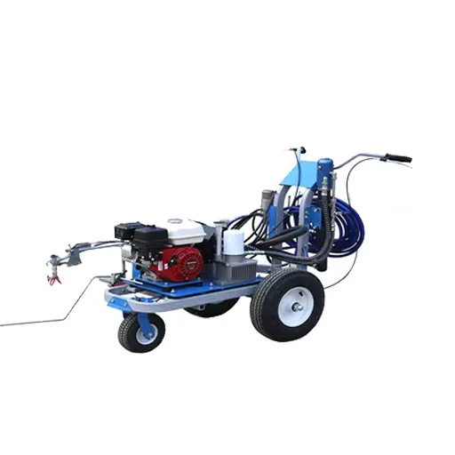 High Quality Hand-guided Good Price Pavement Line Striping Marking Airless Cold Spray Equipment for Road Construction