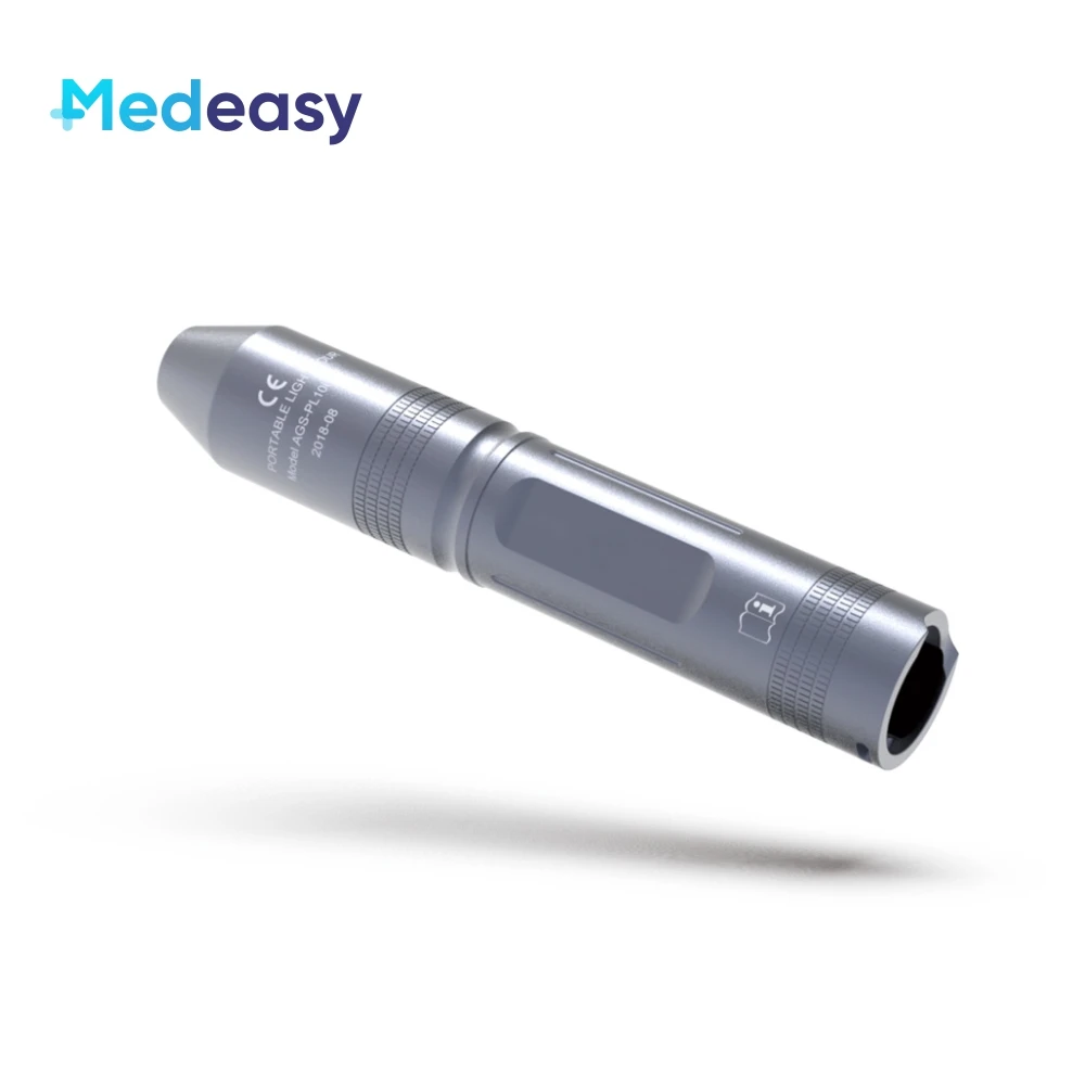 Waterproof Handheld Medical Portable Endoscope Mini 5W LED Cold Light Source for ENT Endoscopy with 3 Adapters
