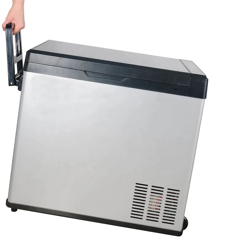 DC 12V/24V 50L Mini Refrigerator Solar Portable Car Fridge