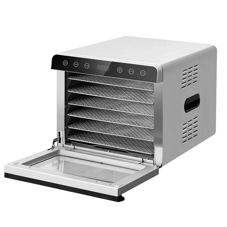 6 Trays Stainless Steel Nut Grain Herb Drying Dehydrator Spice Drying Machine Household Dehydrator