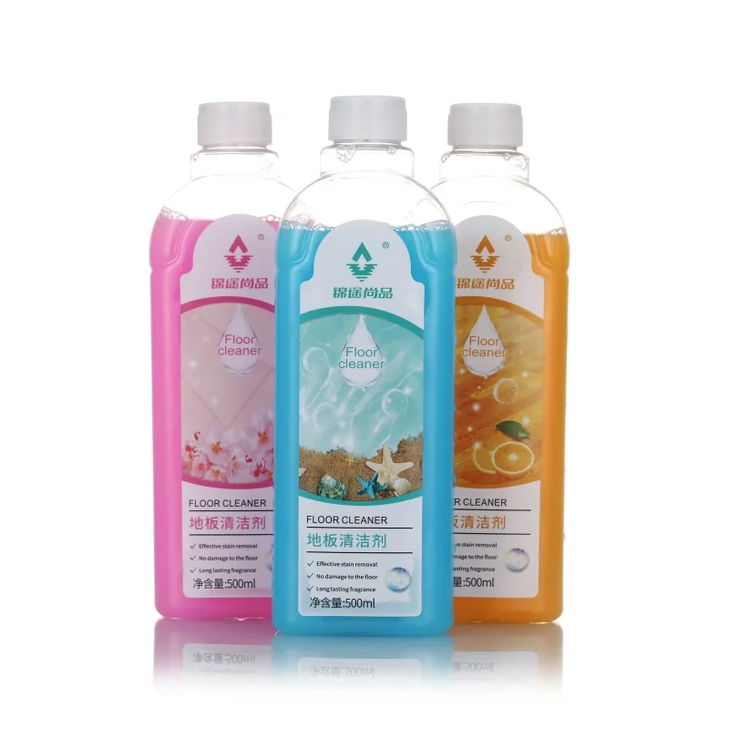 Cleaning Supplies 620ml Strong Decontamination Quick-drying Formula Lasting Fragrance Floor Cleaner Liquid