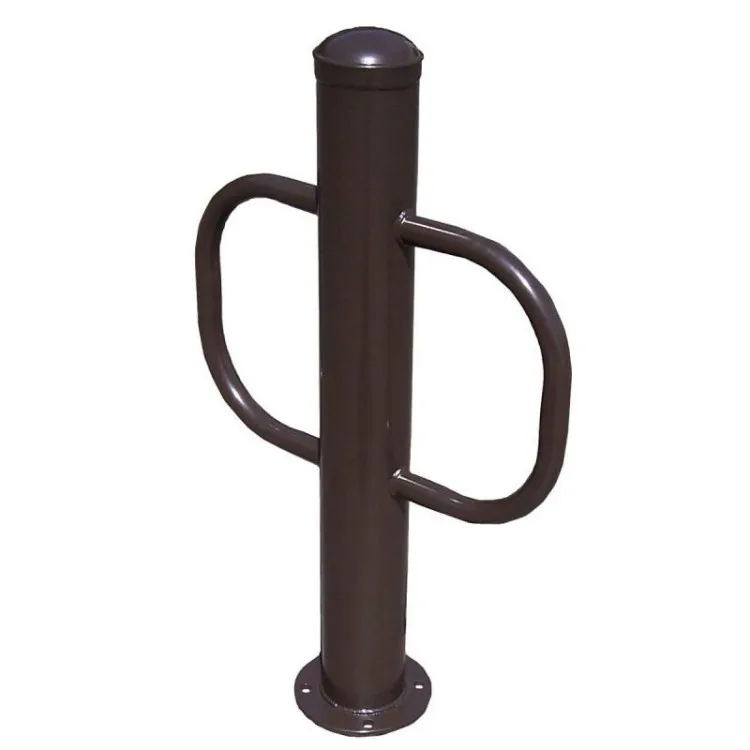 New design outdoor place stainless steel parking lot safety bike bollard