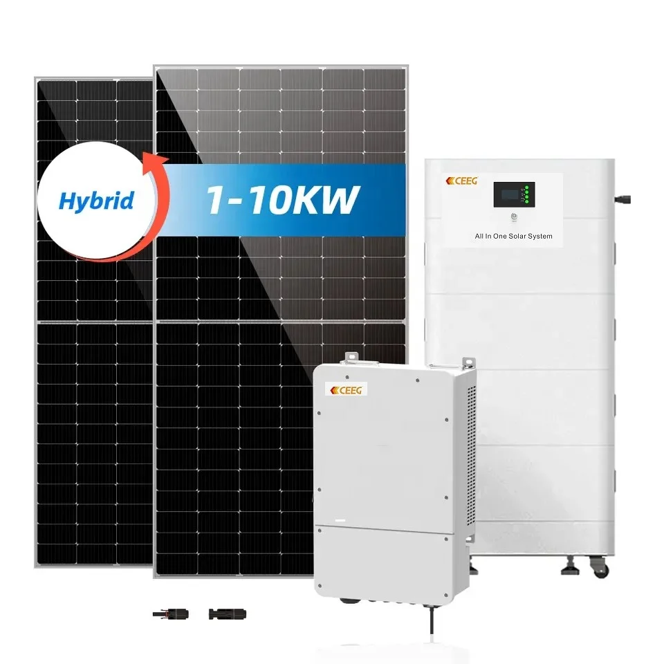 Alternative Energy Generators 50kw 50kwh Solar Battery Energy 100kwh Storage Solution