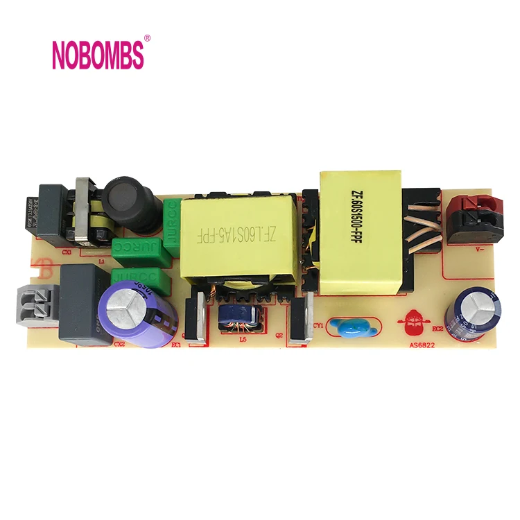 LED Panel Light Driver 5-60W AC175-265V Dimmable Led Driver With Remote Controll1500mA Alexani Led Driver