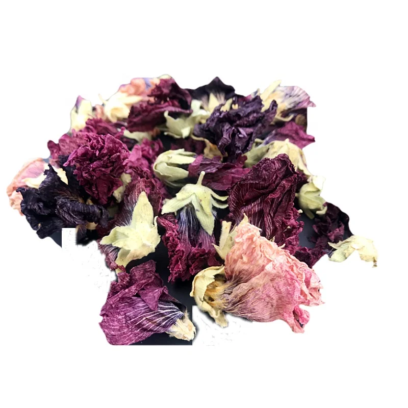 Zi Luo Lan Dried Violet Flower Tea Detox Slimming Herbal Tea